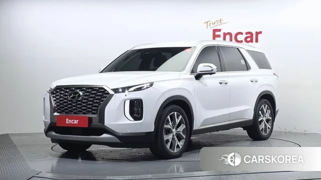 Hyundai Palisade 2021 Белый из Кореи
