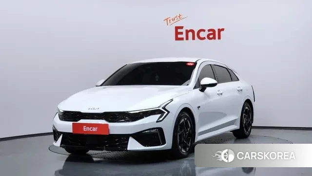 Kia The New K5 3rd generation 2024 Белый из Кореи