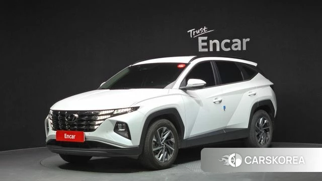 Hyundai Tucson (NX4) 2021 Белый из Кореи