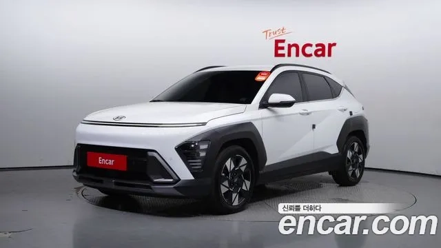 Hyundai Kona Hybrid (SX2) 2023 Белый из Кореи
