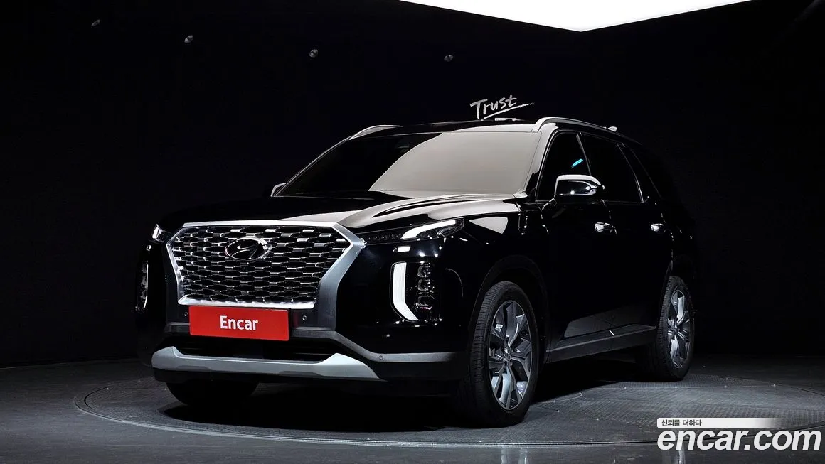 Hyundai Palisade 2019 Черный из Кореи