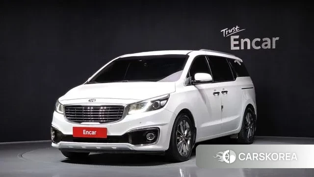 Kia All New Carnival 2018 Белый из Кореи
