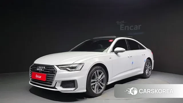 Audi A6 (C8) 2021 Белый из Кореи