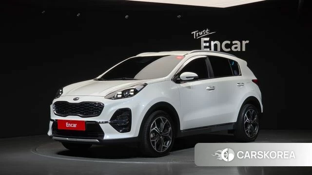 Kia Sportage The Bold 2020 Белый из Кореи