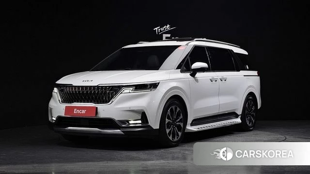 Kia Carnival 4th generation 2021 Белый из Кореи