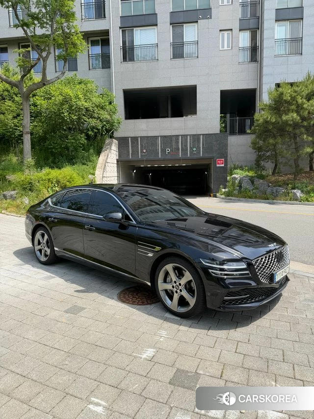 Genesis G80 (RG3) 2021 Черный из Кореи