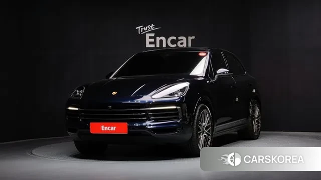 Porsche Cayenne (PO536) 2020 Синий из Кореи