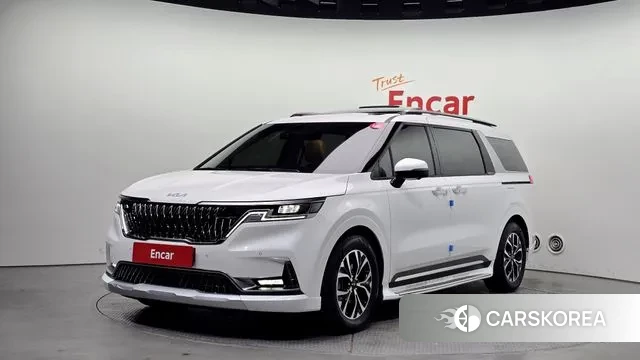Kia Carnival 4th generation 2023 Белый из Кореи