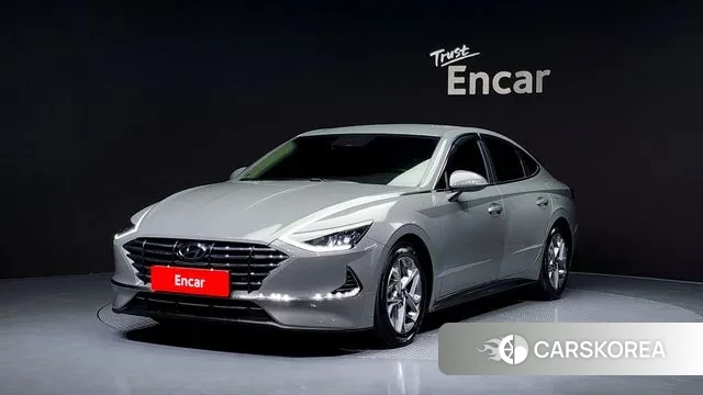 Hyundai Sonata (DN8) 2022 Серебристо-серый из Кореи