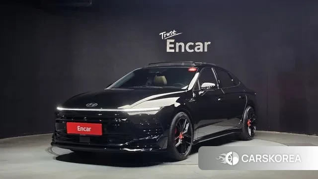 Hyundai Sonata D Edge Hybrid (DN8) 2024 Черный из Кореи