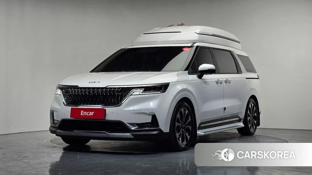 Kia Carnival 4th generation 2021 Белый из Кореи