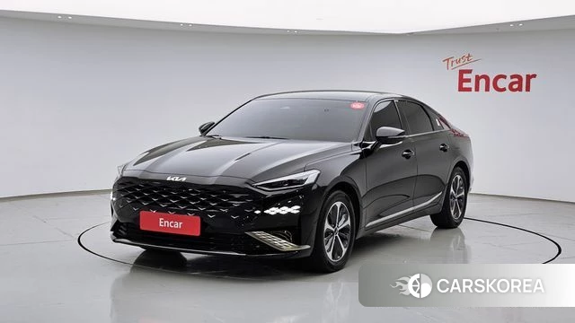 Kia K8 Hybrid 2022 Черный из Кореи