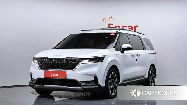 Kia Carnival 4th generation 2023 Белый из Кореи
