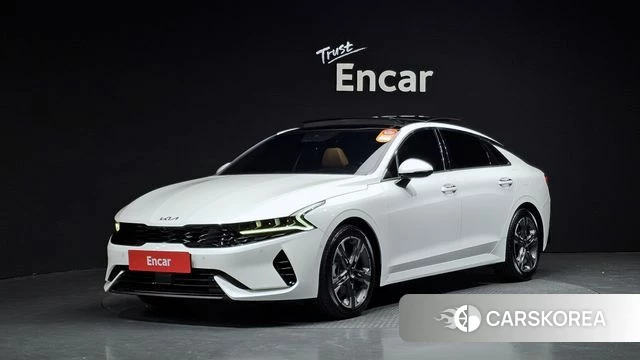 Kia K5 Hybrid 3rd Generation 2021 Белый из Кореи