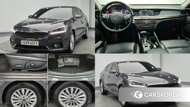 Kia Come New K7 2019 Серый из Кореи