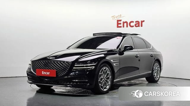 Genesis G80 (RG3) 2021 Черный из Кореи