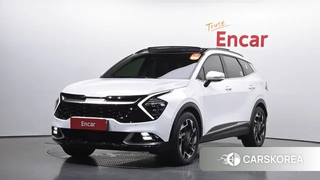 Kia Sportage 5th Generation 2021 Белый из Кореи