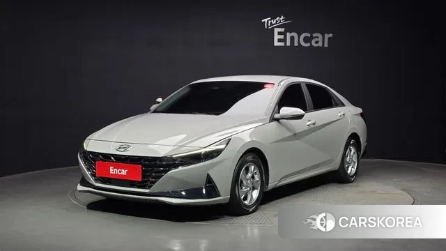 Hyundai Avante (CN7) 2020 Серебристо-серый из Кореи
