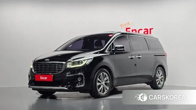 Kia The New Carnival 2018 Черный из Кореи