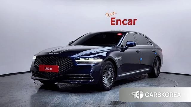 Genesis G90 2021 Синий из Кореи
