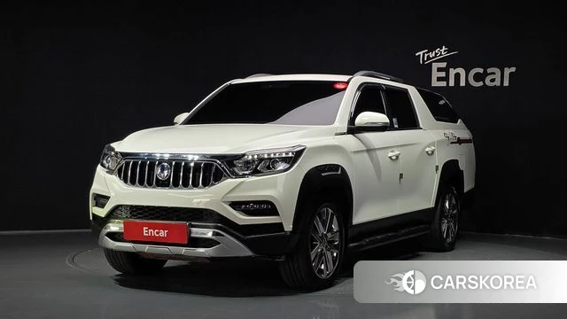 Ssangyong Rexton Sports Cannes 2020 Белый из Кореи