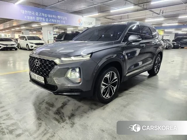 Hyundai Santa Fe TM 2018 Серый из Кореи