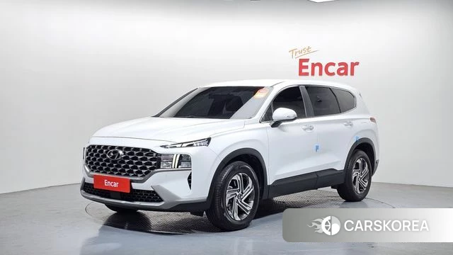 Hyundai The New Santa Fe 2021 Белый из Кореи