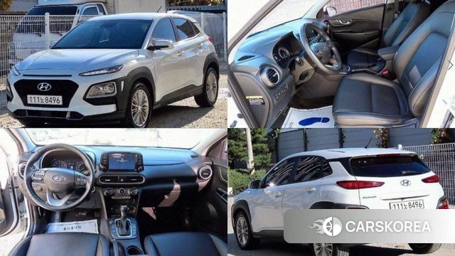 Hyundai Kona 2020 Белый из Кореи