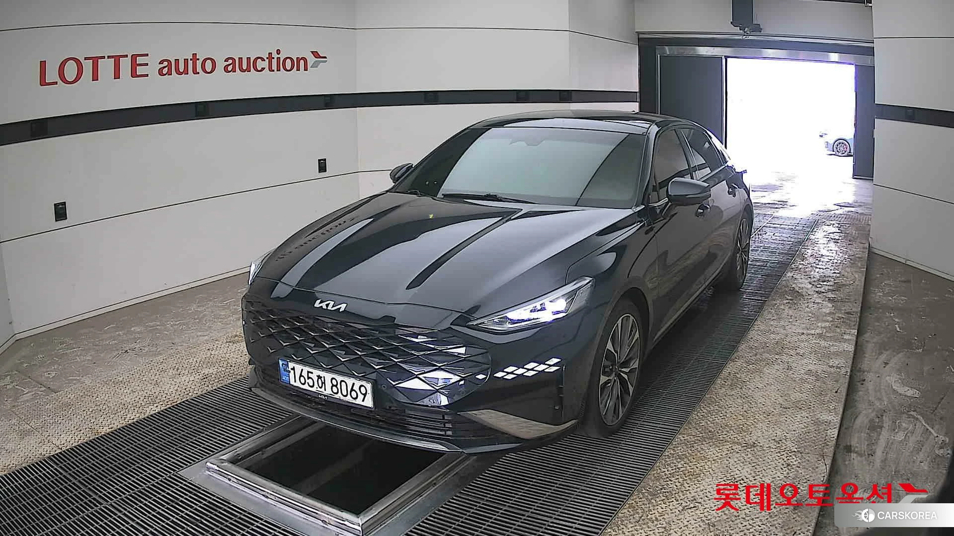 Kia K8 2022 Gravity Blue из Кореи