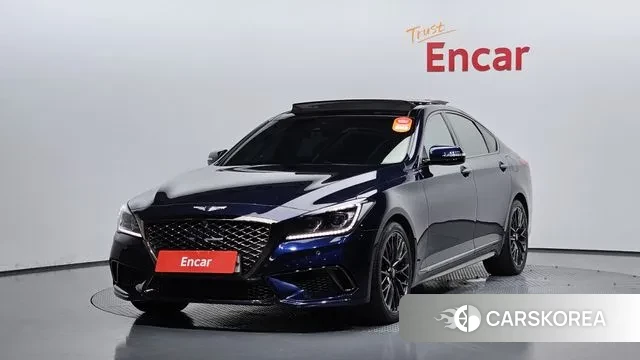 Genesis G80 2018 Синий из Кореи