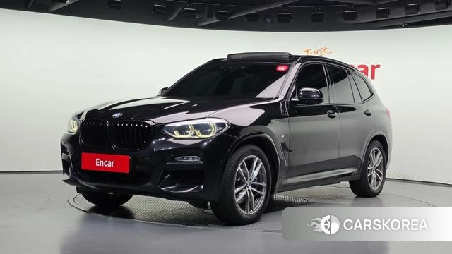 BMW X3 (G01) 2018 Черный из Кореи