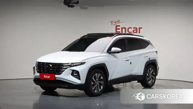 Hyundai Tucson (NX4) 2021 Белый из Кореи