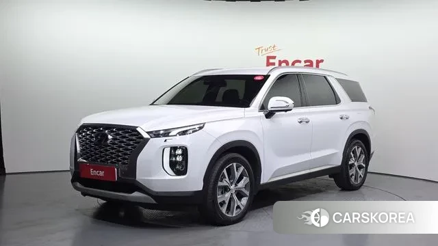Hyundai Palisade 2021 Белый из Кореи
