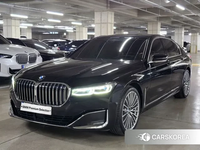 BMW 7 Series (G11) 2021 Черный из Кореи