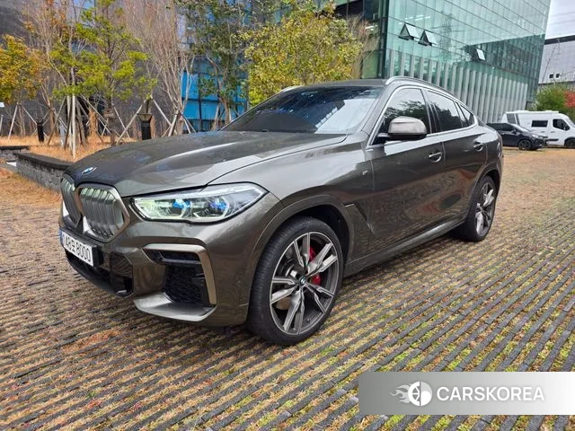 BMW X6 (G06) 2022 Песочный из Кореи