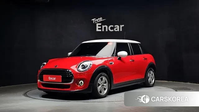 Mini Cooper 2020 Красный из Кореи
