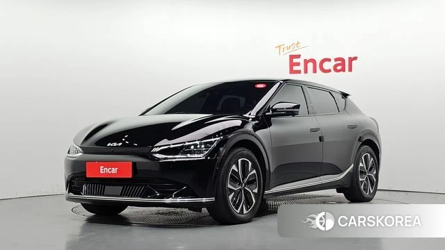 Kia EV6 2022 Черный из Кореи
