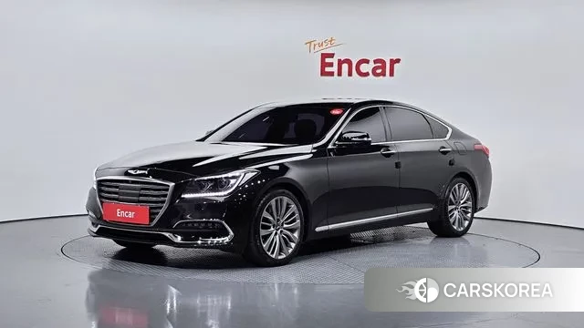 Genesis G80 2018 Черный из Кореи