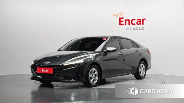 Hyundai Avante (CN7) 2022 Серый из Кореи