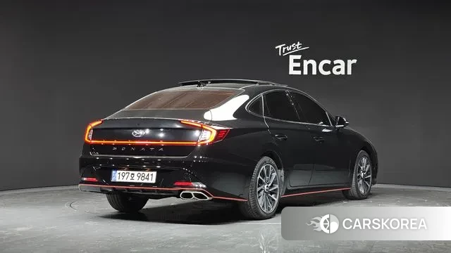 Hyundai Sonata (DN8) 2022 Черный из Кореи