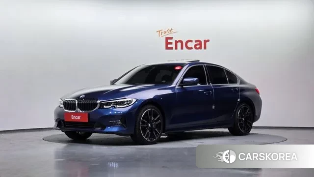 BMW 3 Series (G20) 2021 Синий из Кореи