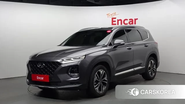 Hyundai Santa Fe TM 2019 Серый из Кореи