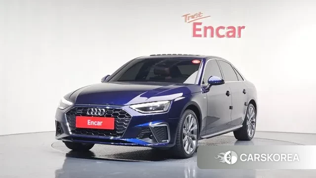 Audi A4 (B9) 2023 Синий из Кореи