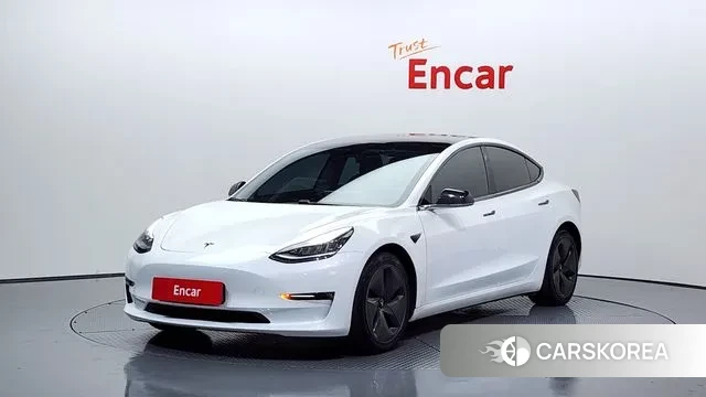 Tesla Model 3 2020 Белый из Кореи