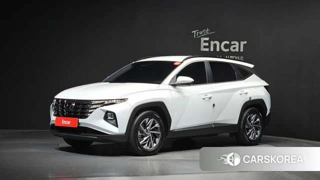Hyundai Tucson (NX4) 2021 Белый из Кореи