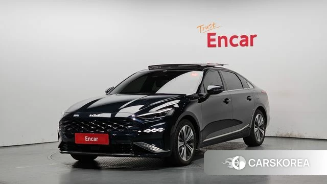 Kia K8 Hybrid 2024 Синий из Кореи