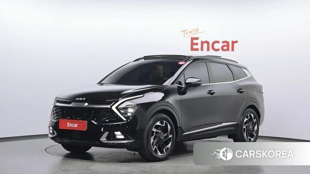 Kia Sportage 5th Generation 2021 Черный из Кореи
