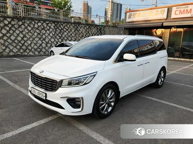 Kia The New Carnival 2018 Белый из Кореи