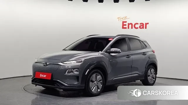 Hyundai Kona Electric 2020 Серебристо-серый из Кореи