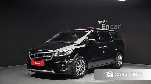 Kia The New Carnival 2019 Черный из Кореи